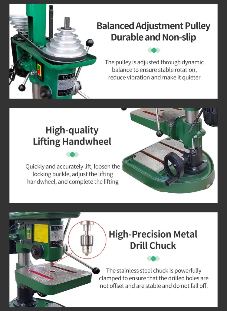 Lunyee 550w Industrial Bench Milling Drilling Machine - Buy Bench ...