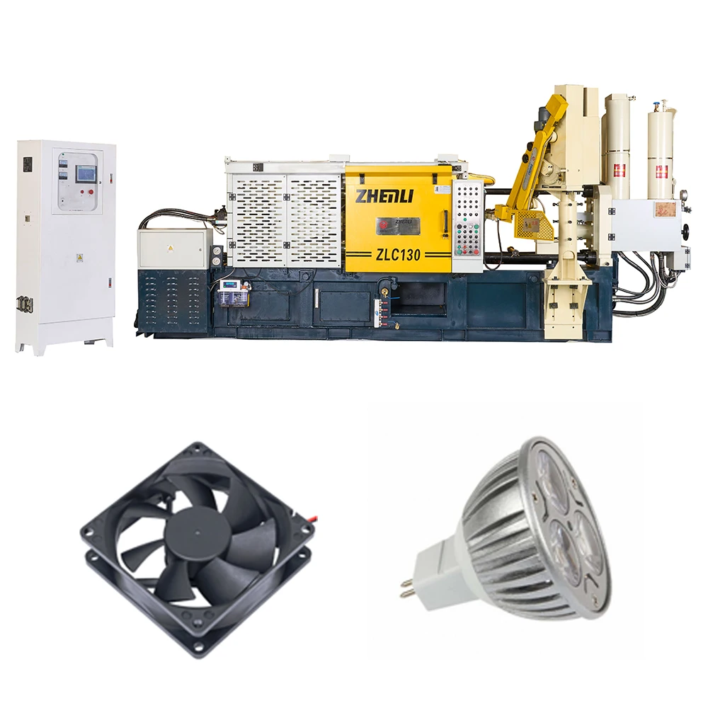 ZhenLi 130T Aluminum Pans Mini Die Casting Machine All Electric Aluminum Injection Machine