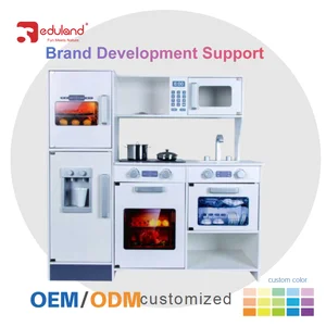 School Children Baby Refrigerator Toy Kids Smart Toys Miniature Kitchen Set Real Cooking Wooden Kitchen Toys