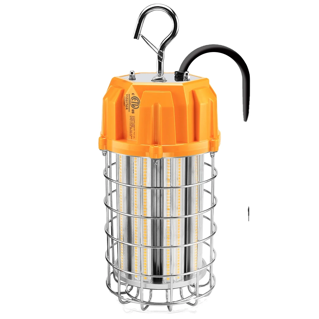 LED Temporary Construction Job Site Tunnel Work Light Hanging Portable 100W Lamp