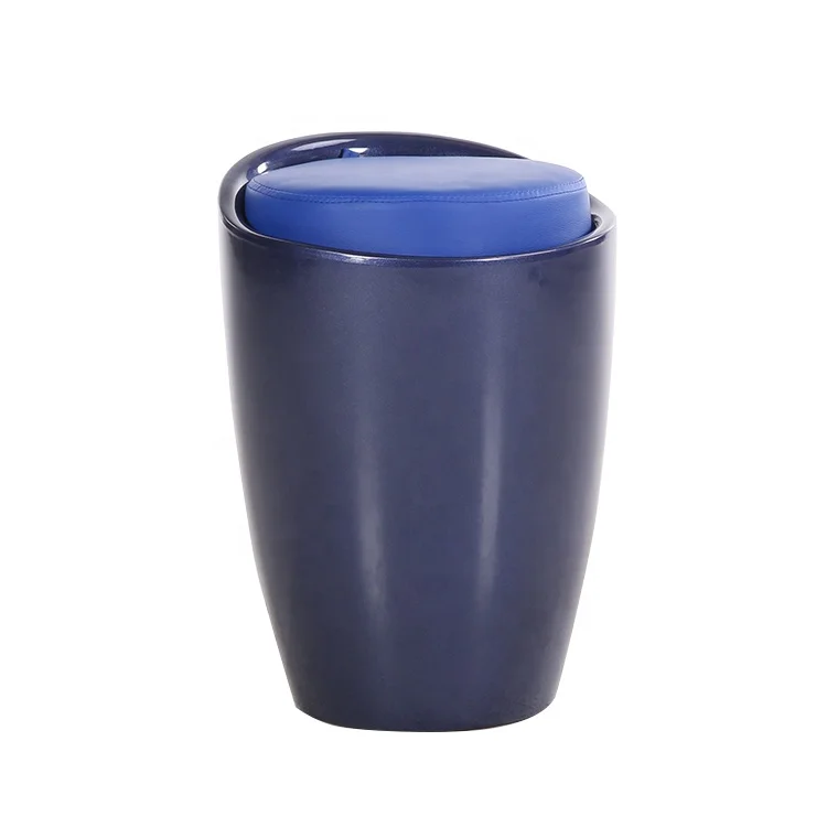 Colorful ABS Plastic Storage Baskets Multi-Use Laundry Bin Stools for Bathroom Hotel School Apartment Villa