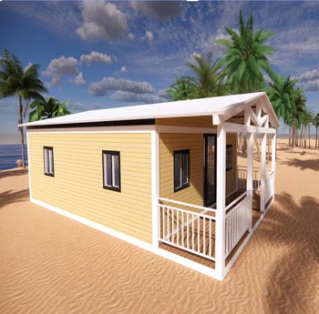 Ready Made 20Ft 40Ft 30Ft Prefabricated Movable Modern Expandable Container House Two Bedroom Prefab Light Steel Portable Home