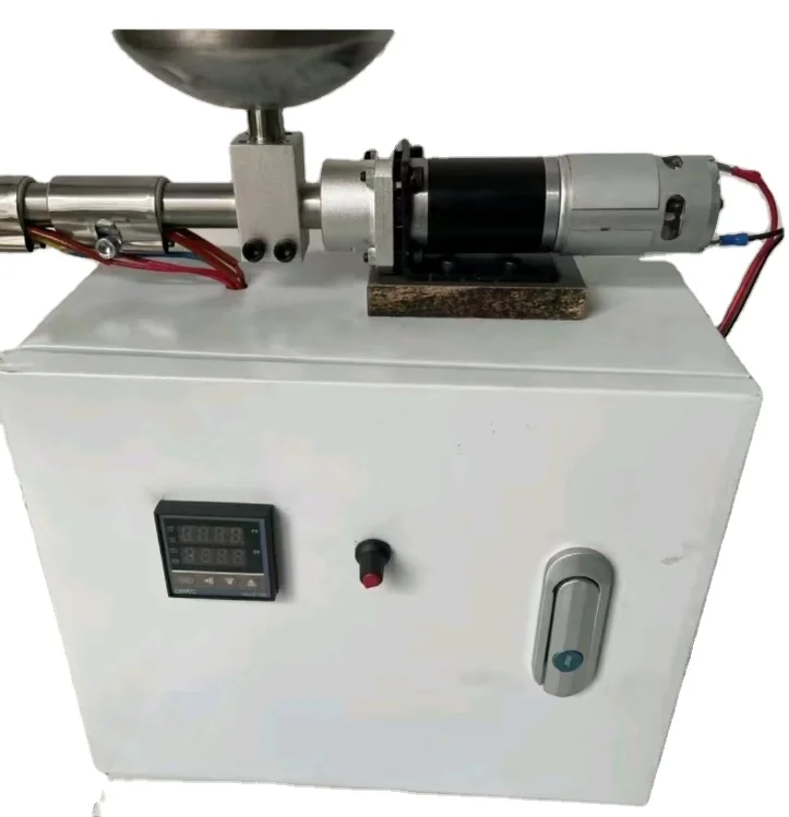 SJ15 Desktop Extruder Small Plastic Extruder for Lab Extrusion Machine 3D Printer Filament Extruder Machine With Single Screw