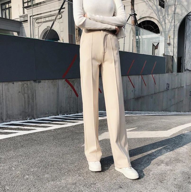 Pantalones Bombachos Informales Gruesos Y De Lana Para Mujer,Moda De Estilo  Coreano,Venta Al Por Mayor,Invierno - Buy Pantalones De Mujer,Grueso Y  Pantalones De Lana,Pantalones Casuales Pantalones De Harem Pantalón Product  on Alibaba.com