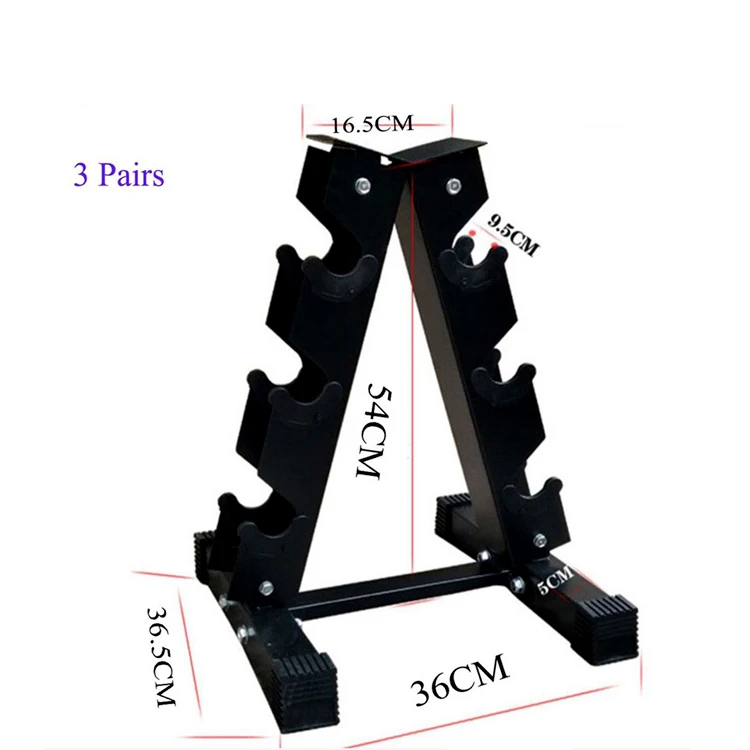 Multi Function Dumbbell Hantel Dumbbell Holder Small Weight Rack Tree