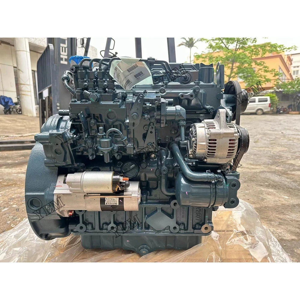 New V2607 Complete Engine Assy CLY0037 2600RPM 36.0KW for Kubota Parts Heavy Duty Engine Parts