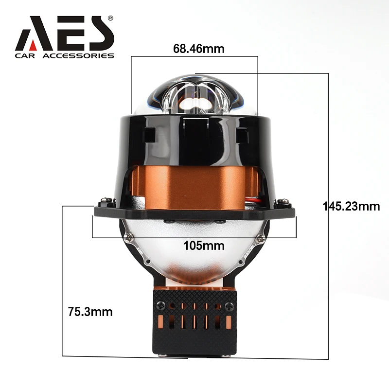 AES TIR Prism S600 Dual Laser Projector Lens 80W Auto BI-LED