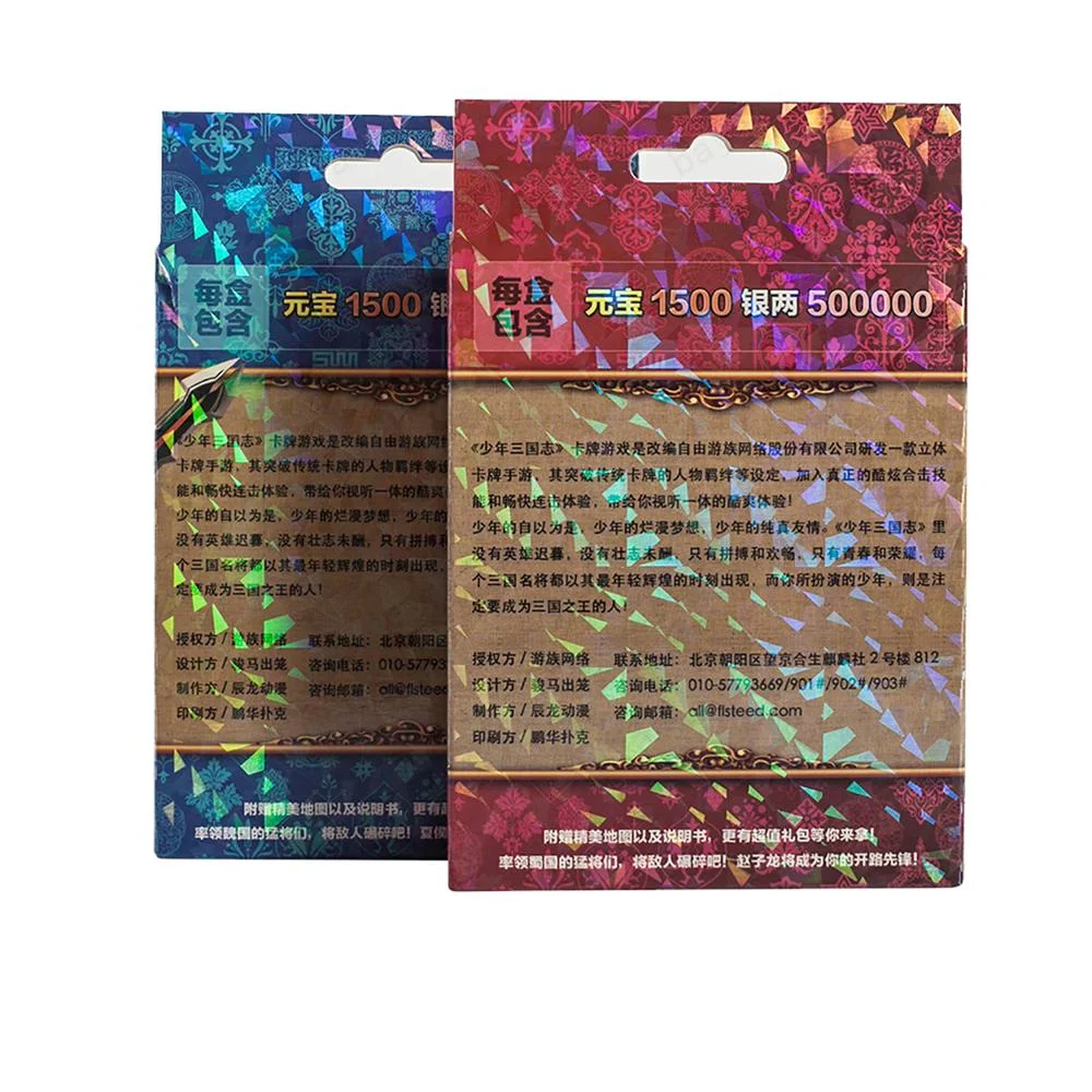 Custom Holographic Tcg Cards Designs Game Trading Card Printing Foil