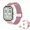 Silicone strap +Stainless steel strap 2