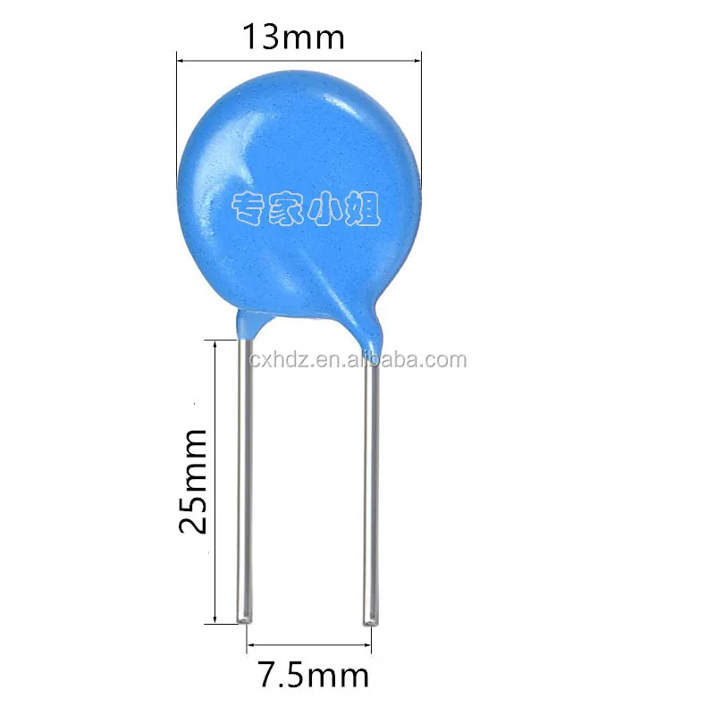 HEL 330v Varistor 10D331K Voltage Dependent Resistor 10D331K VDR 331k D10 Voltage Resistor Blue Chip Varistor High Quality