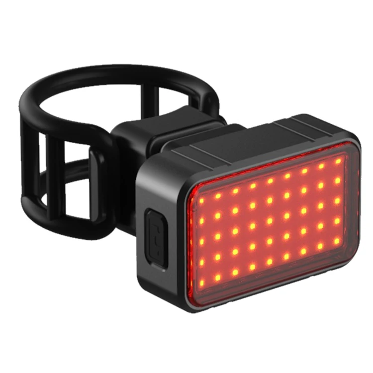 Machfally BK820 Intelligent Brake Night Riding a Lamp COB LED USB Rechargeable Bicycle Rear Bike Light