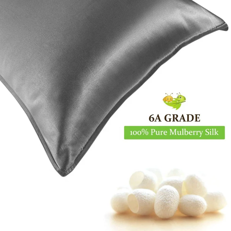 OEKO Mulberry Pure Silk Pillowcase Envelope Pillow Case Silk details