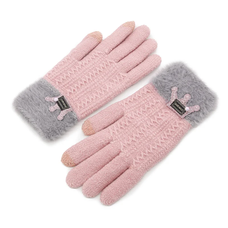 powder wool gloves