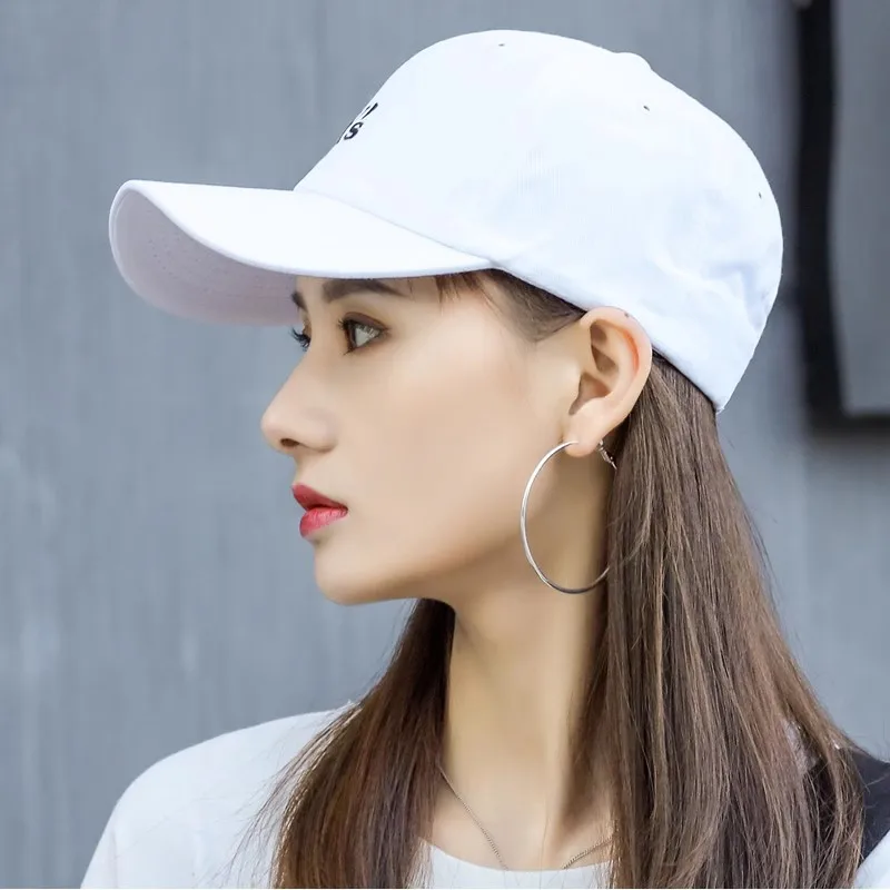 Van Saili Hat K158 2025 Casual Simple Letter Embroidered Cotton Baseball Cap for Men and Women Four Seasons Sunscreen Hair Hat