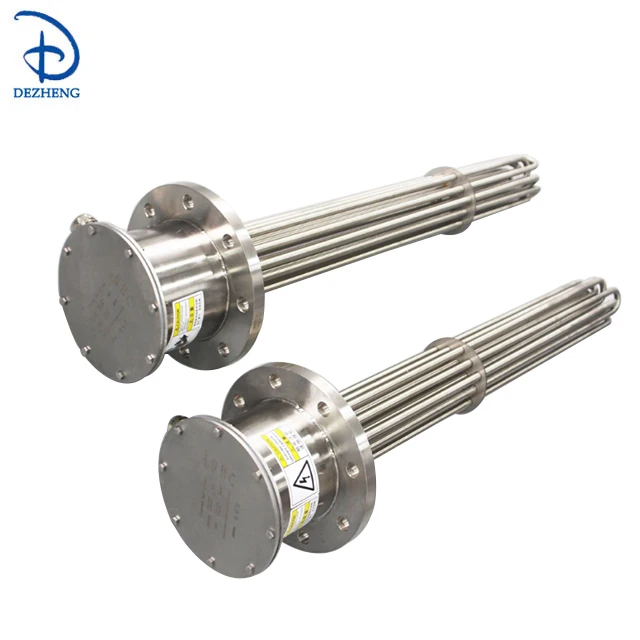 50kw flange immersion heater for oil water heater heating elements