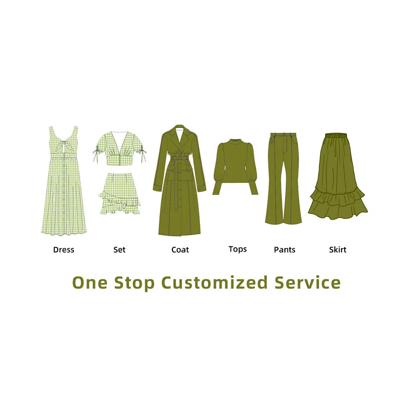 Lancai женские платья блузки брюки одежда дизайнерские услуги фабрика по производству на