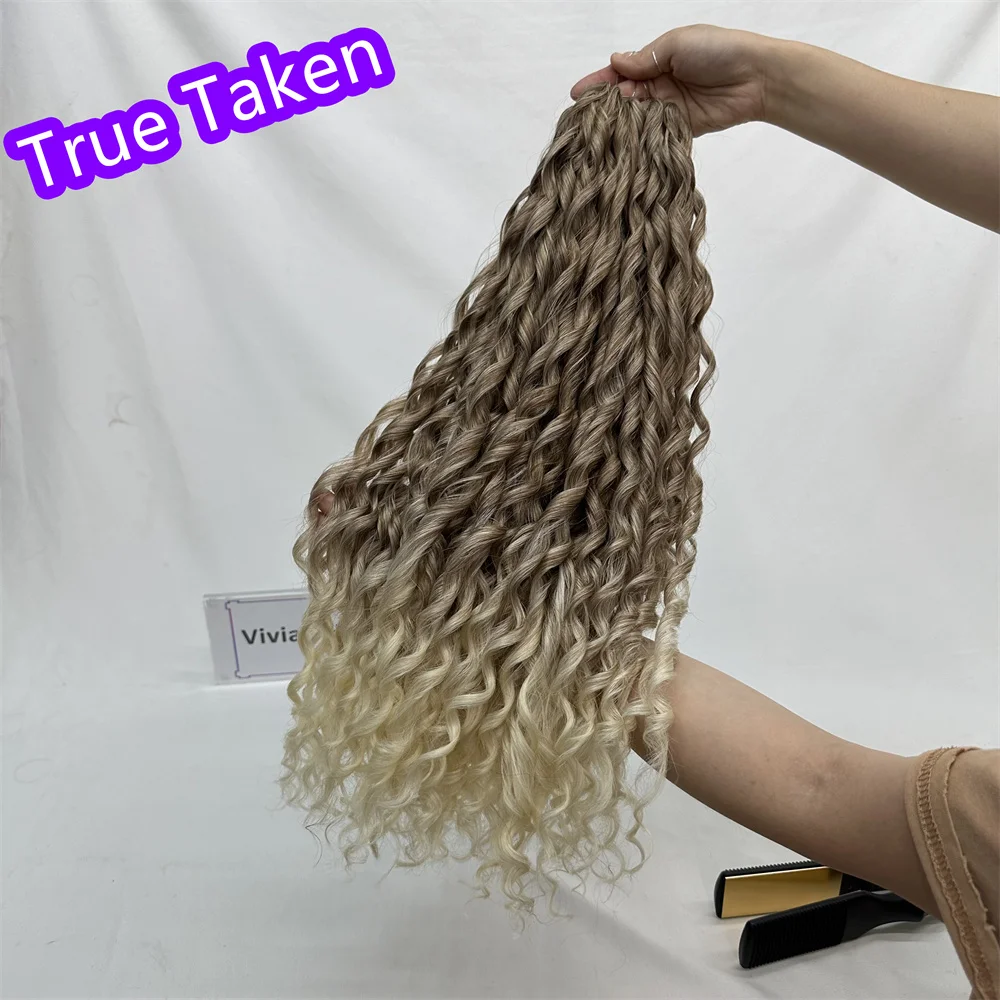 Wholesale 22inch Ariel Curl Bulk Hair - Premium Kanekalon