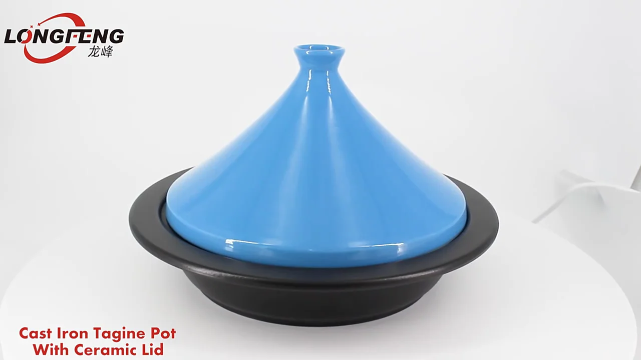 Colorful Enamel Cast Iron Moroccan Tagine Pot With Ceramic Lid Buy Cast Iron Moroccan Pot