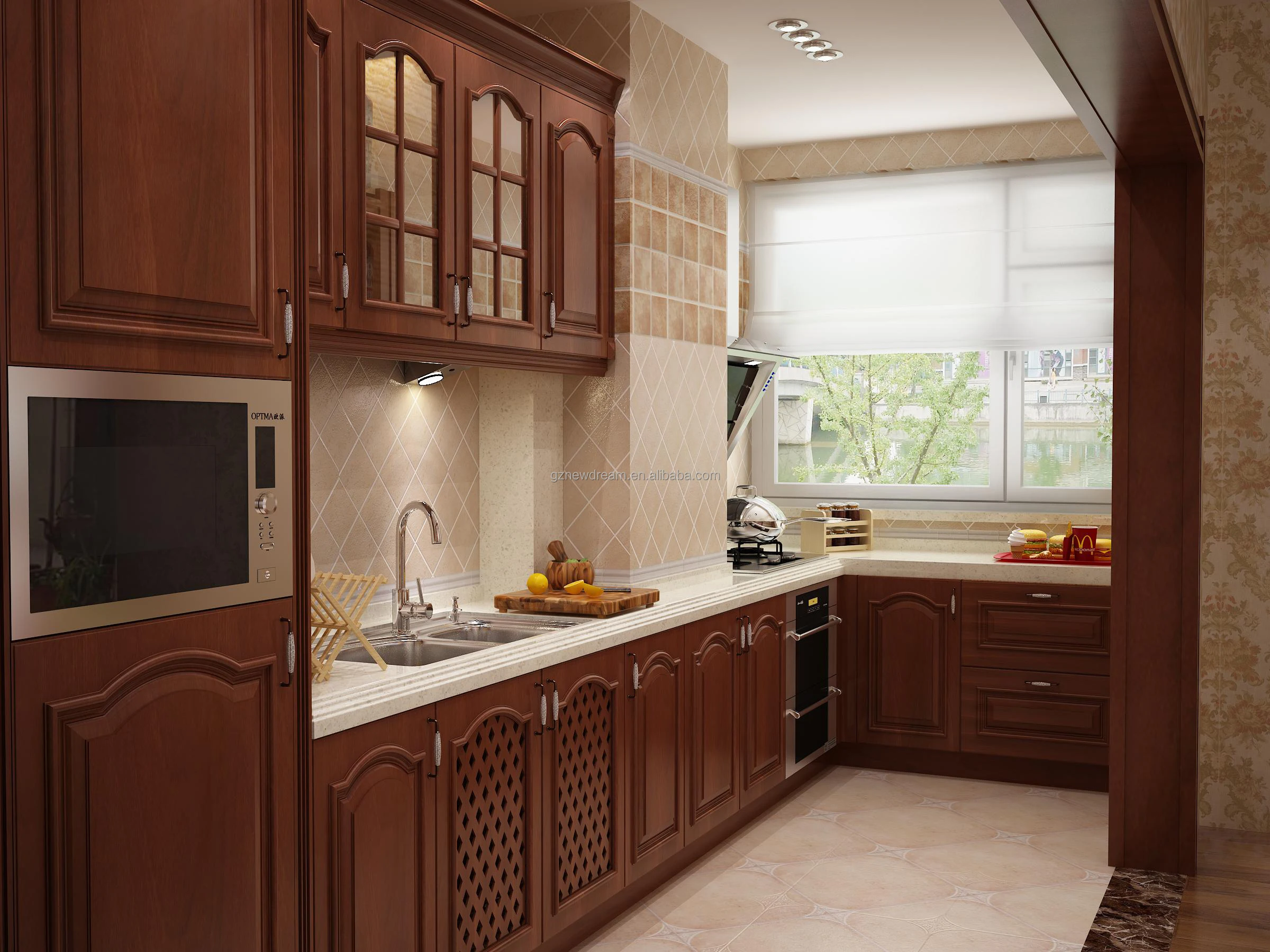 China High Quality Custom Modern Luxury  Kitchen Cabinet Designs