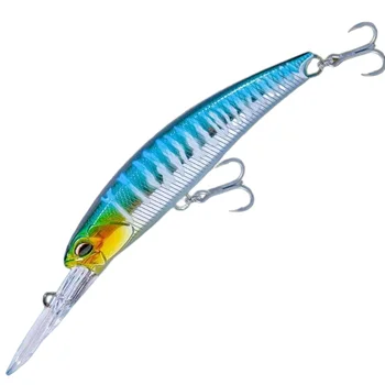 Artificial Hard Bait Drag Fishing Minnow Freshwater Saltwater Long Throw Center Gravity Transfer Integrated Steel – Minnow – view 2