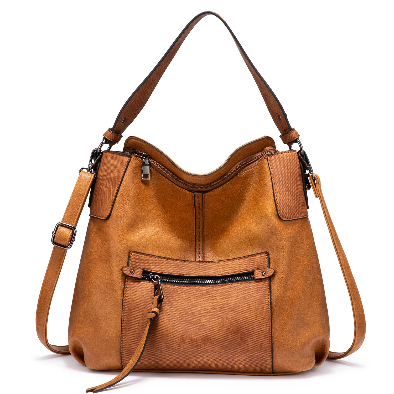 Realer Hobo Purses and Handbags for Women, Shoulder Bag Large Crossbody Bags with Tassel