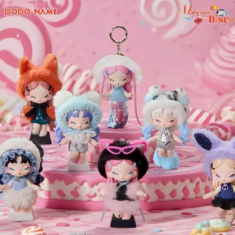 DODO NAMI Midnight Disco Vinyl Blind Box Doll Keychain - Cute