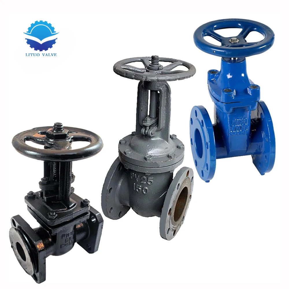 py16 dn400 wcb gost flanged gate valve