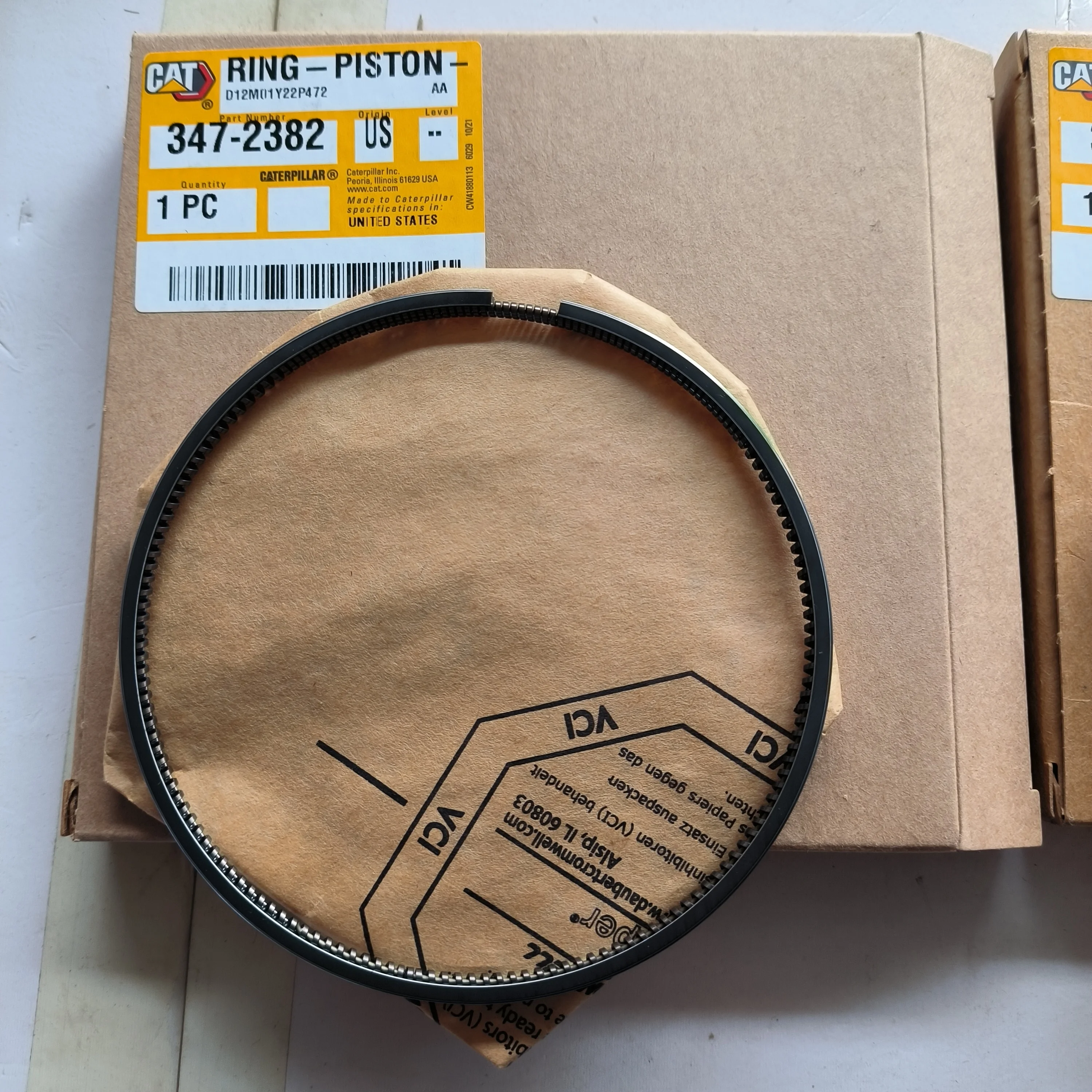 347-2380 Piston Ring for GENERATOR SET C9 C9 GEN SET D250GC D300GC XQP300