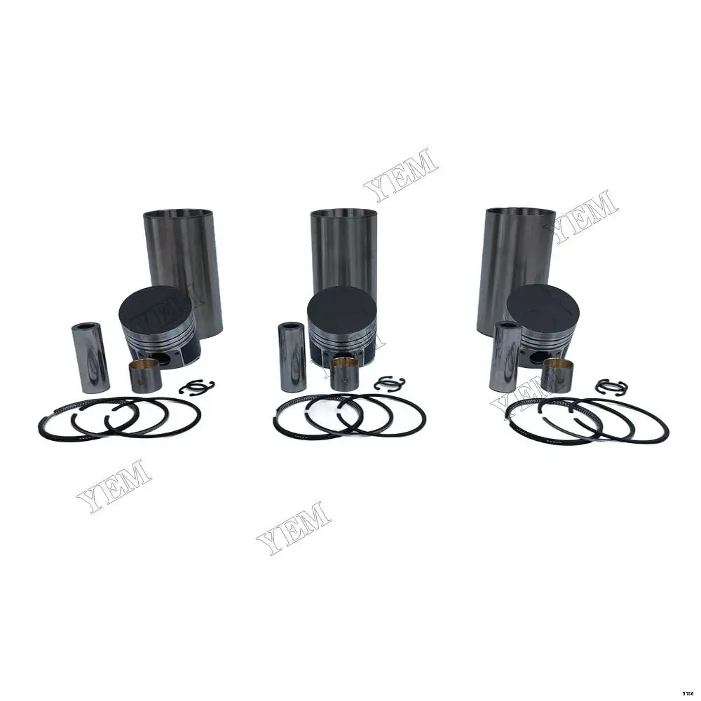 Hot Sale New Engine Liner Kit With Pistons Ring Set Cylinder Liner For Kubota D905