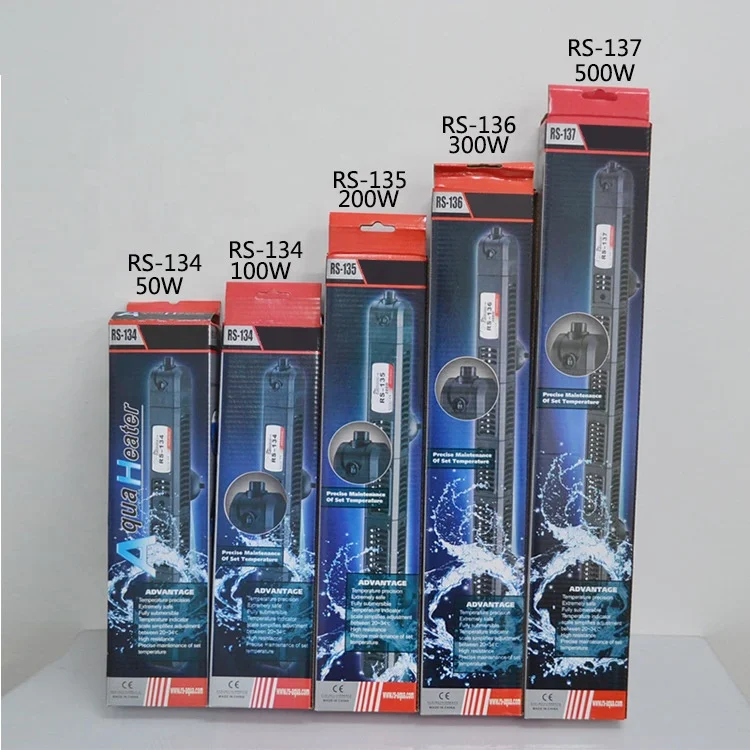 Aquarium Heater with Removable Glass Automatic Thermostatic Heating Rod for Fish tank Fish Pond