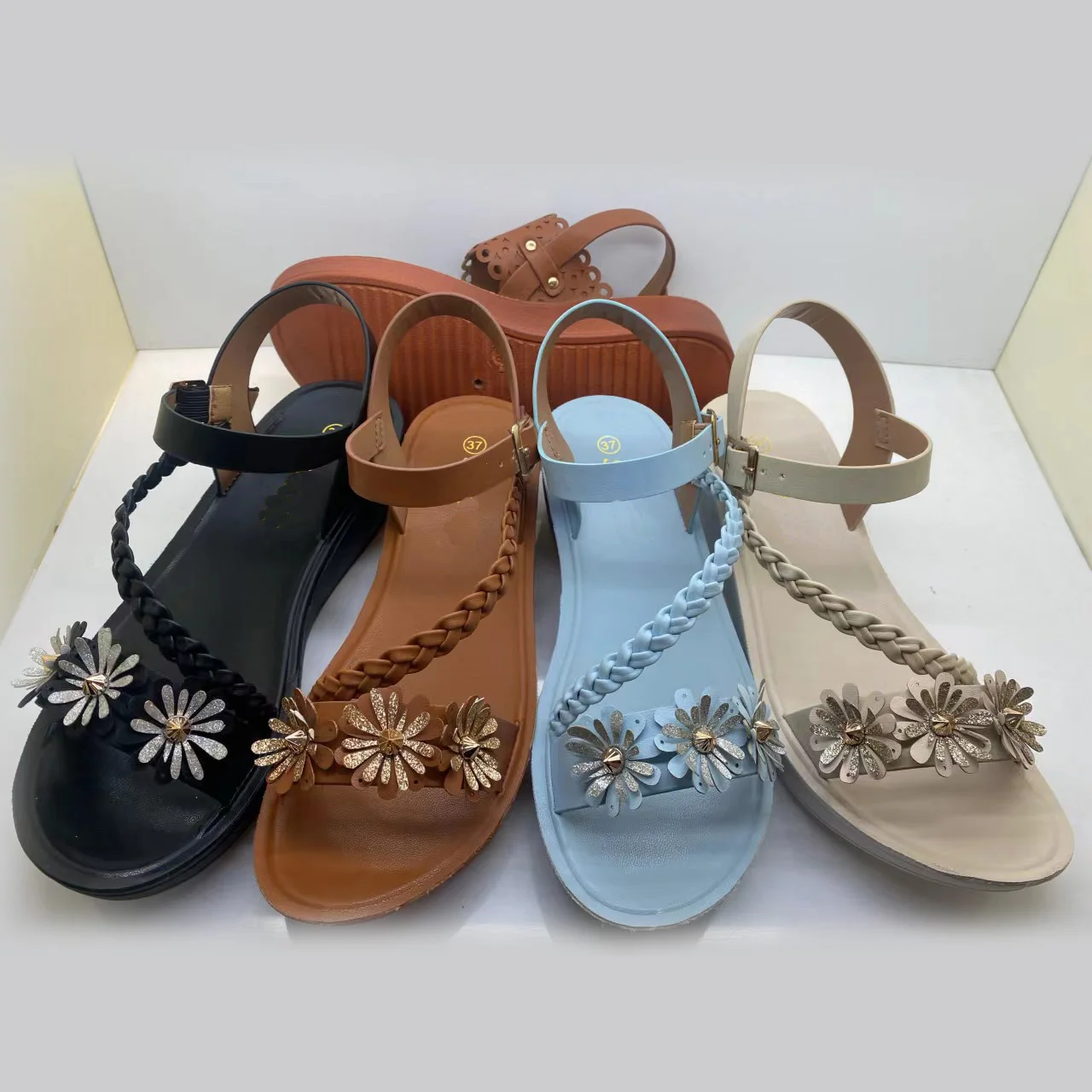 New Loafers Ladies Sandals Flat Shoes Women Shoe Shoes Women Sandals