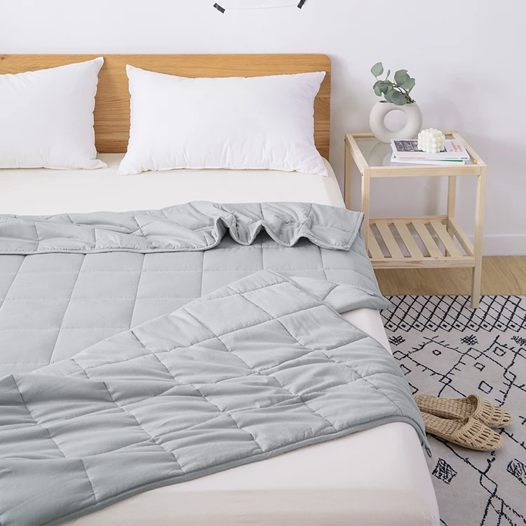 Wholesale High Quality Weighted Blanket Queen Size Cooling Help Sleep