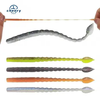 Cheery New 110mm/2.2G Senko Soft Plastic Bass Bait TPR Floating Soft Bait Worm Bait Artificial Silicone Bait – Soft Lure – view 2
