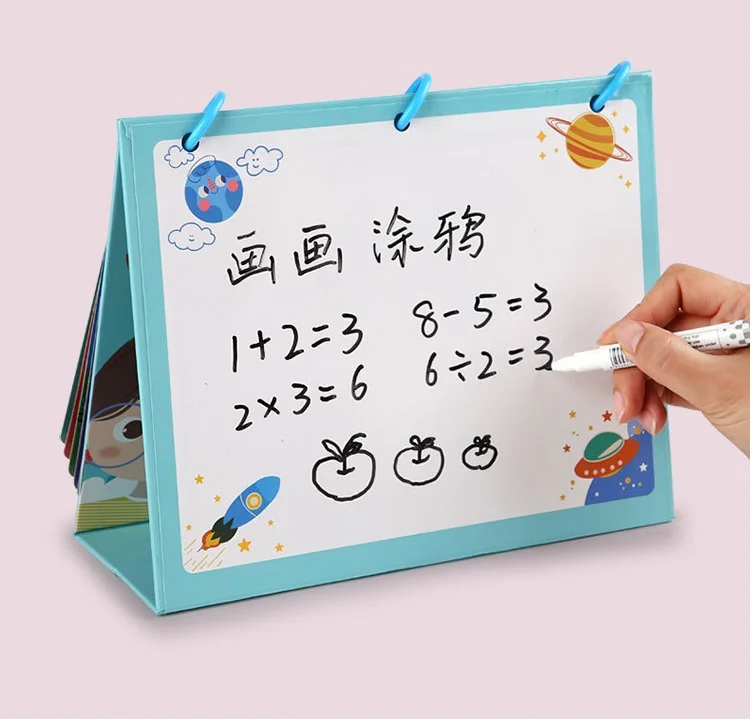 product custom early education graffiti busy pasting book baby preschool puzzle quiet printing sticker toy for toddlers kids441-27