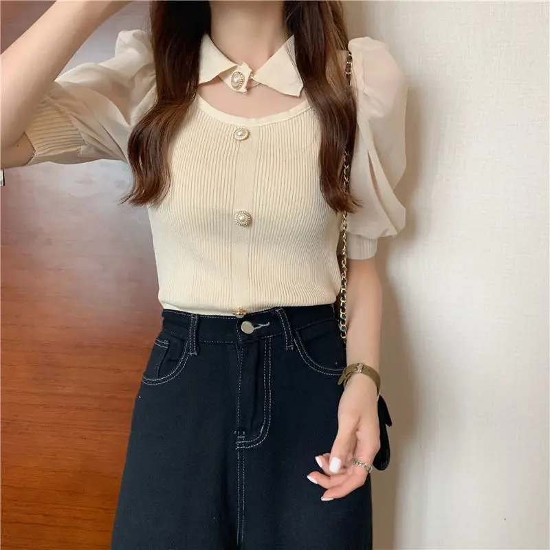 Stitch Perfect Short Sleeve Sweater