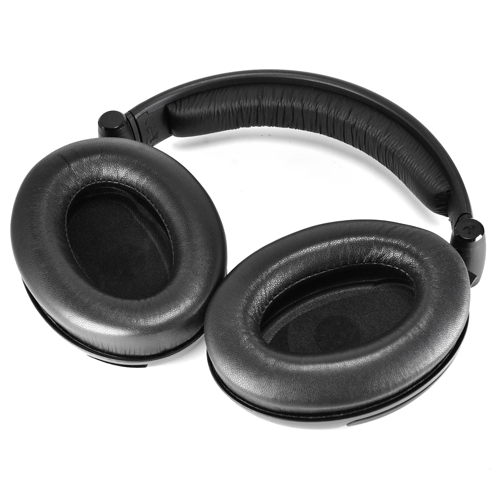 Defean Sheepskin Ear Pads For Sennheiser Hd515 Hd555 Hd595 Hd518 Hd560s Headset Earcushions