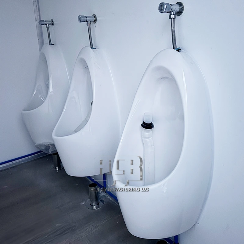 Modern Style Portable Toilets Public Mobile Potty with Shower Phone Holder for Outdoor & Bathroom Use Low Price