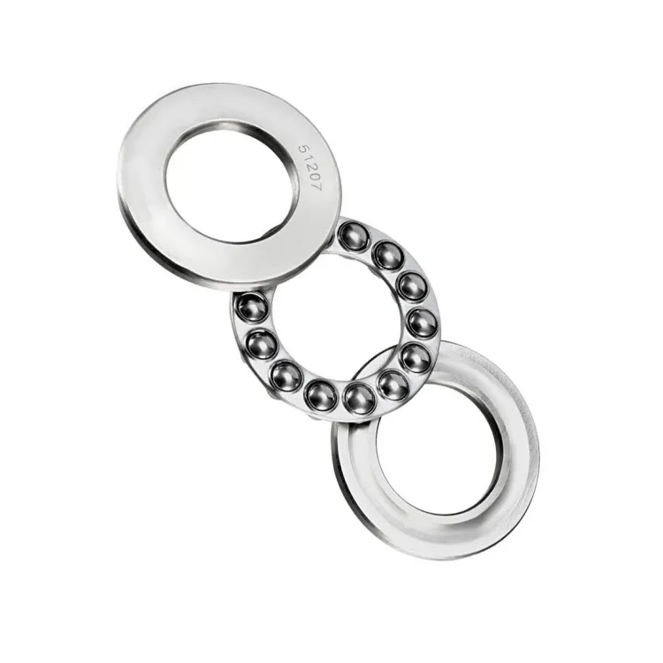 Vòng bi chặn lực dọc có thể tách rời loạt 51206, 51207, 51208, 51209, 51210, dùng để hỗ trợ tải dọc trong các ứng dụng ô tô