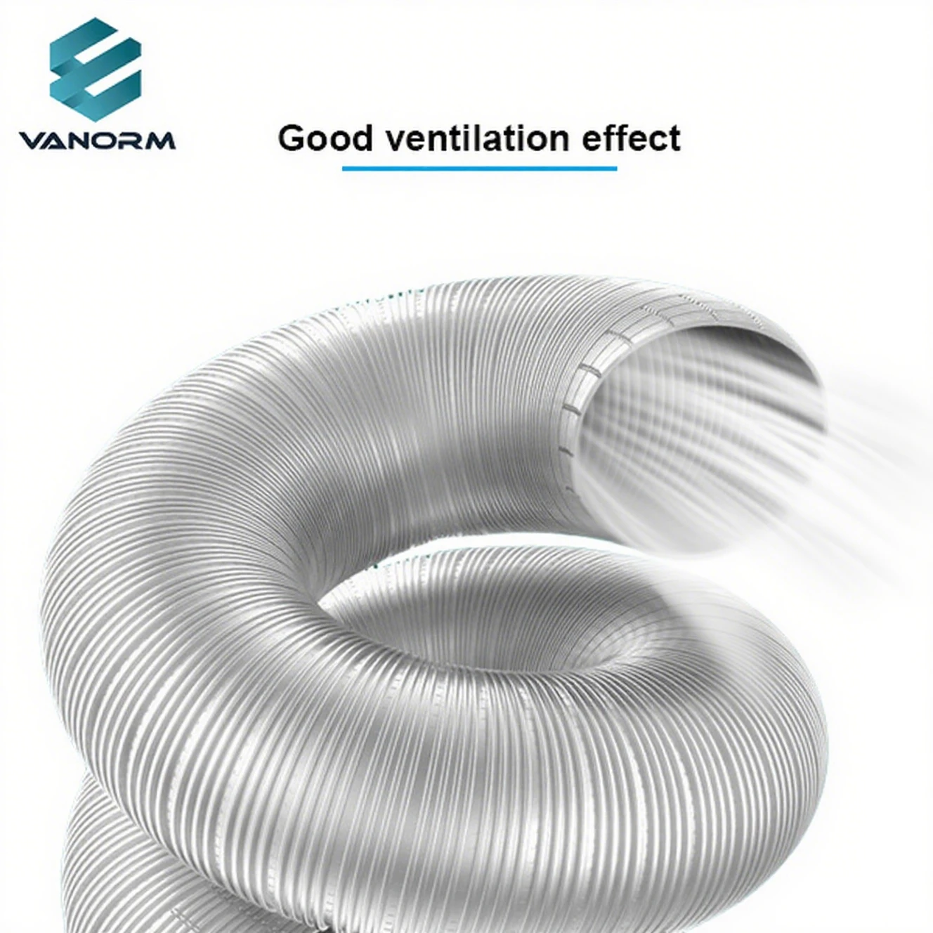 Pure Aluminum Corrugated Exhaust Rigid Pipe