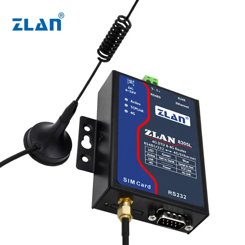 gateway 4g rs485 to ethernet and 4g LAN high speed IoT industrial converter