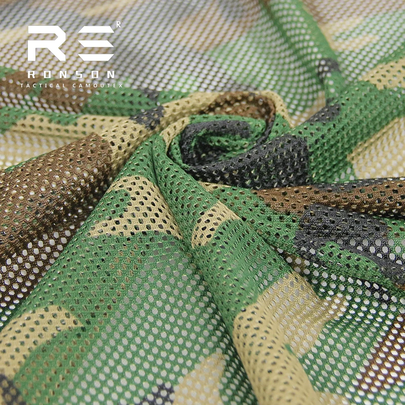 Camouflage mesh clearance fabric