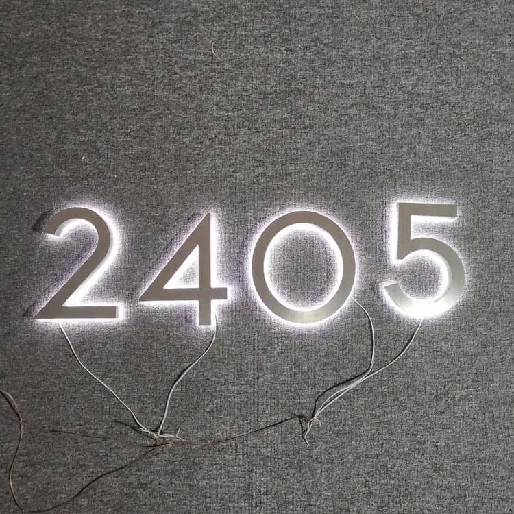 Акриловый знак номера здания отеля акриловый знак двери дома акриловый номер дома
