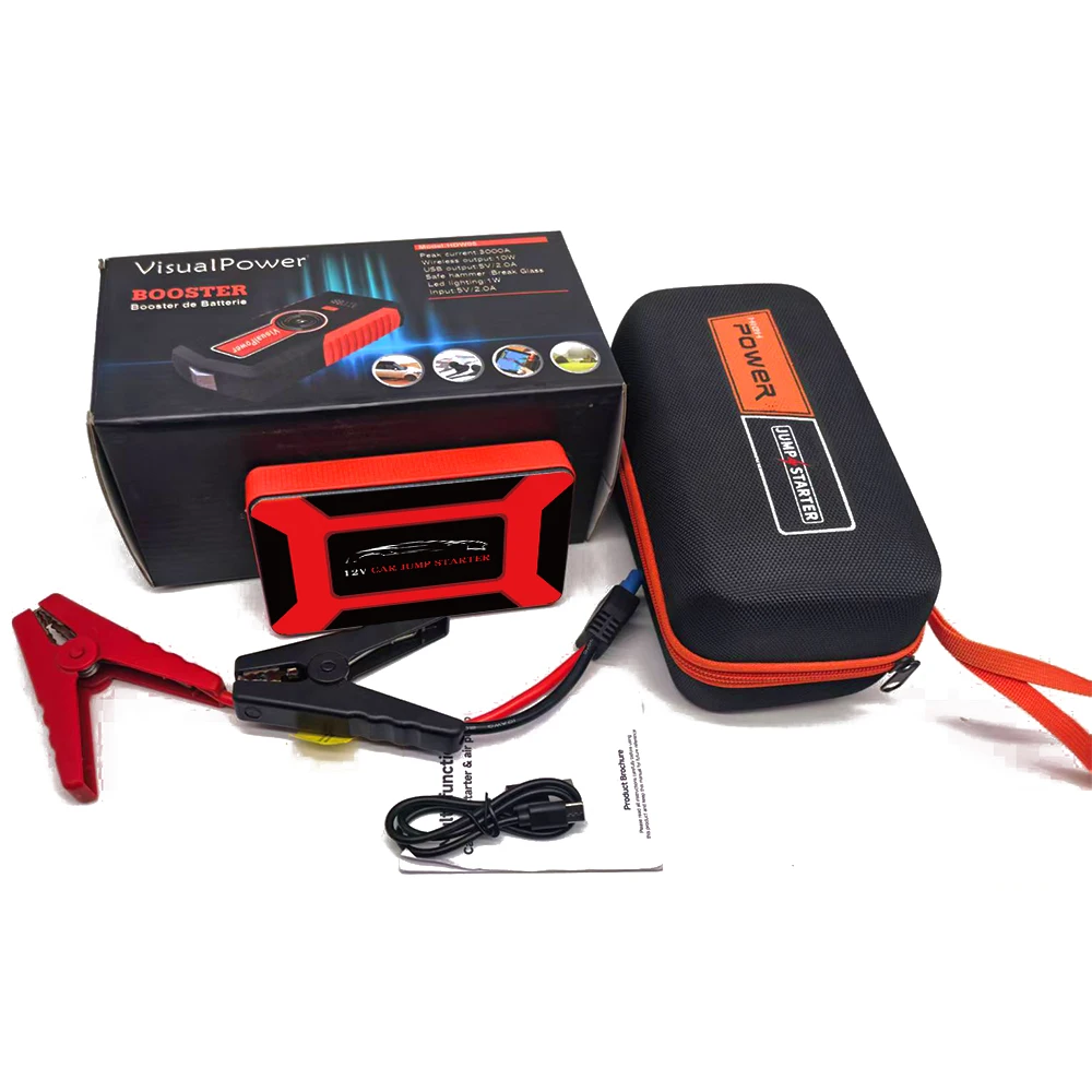 small battery booster box 8000A Jump Starter with Air Compressor, 26800mAh Car Jump Starter (All Gas/16.0L Diesel) with 150PSI Auto-Shutoff Tire Inflator, 12V Jump with Booster, Jumper Cables, Cigarette Lighter : Automotive Ideal for cars Topdon V2200plus 2200A 12V 35