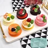 6 galletas de mousse de frutas