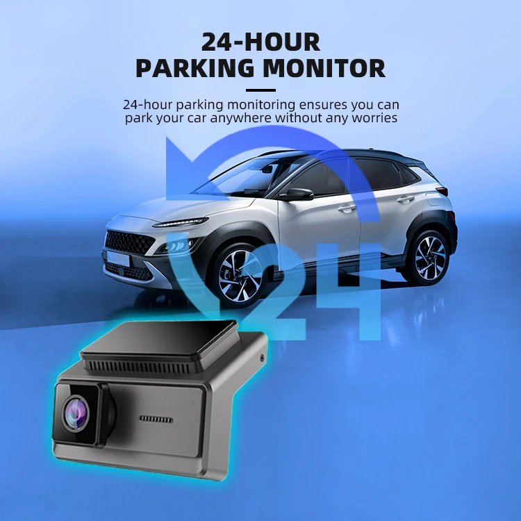High Quality Wide Angle 140°+110°+120° Camera 2K+1080p+1080p 3 Lens Dashcam Multi Car Camera Black Box with for Senior Agent factory