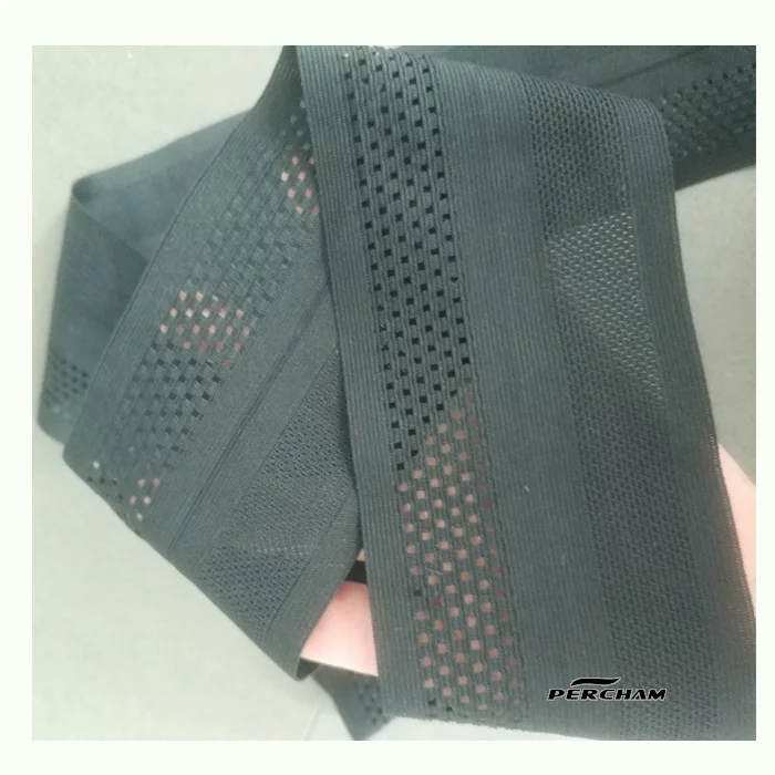Mesh Webbing Supplier High Quality Quick Dry Breathable Multi Colors Fold Over Elastic Belt Waistband