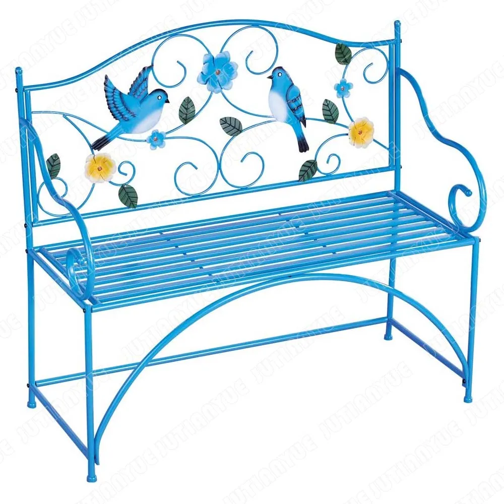 blue bird chair