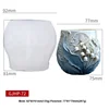 Stampo in silicone a forma di farfalla e mughetto GJHP-72