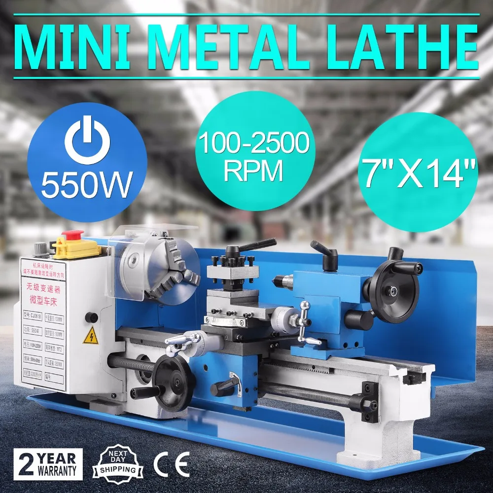 CJ18A 7x14 Mini Lathe - Affordable CNC Tooling for Woodworking