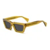 Semi-transparent ginger-yellow frames  Dark gray